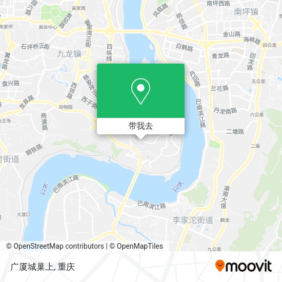广厦城巢上地图