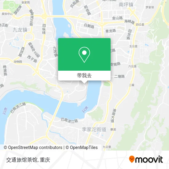 交通旅馆茶馆地图