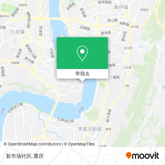 新市场社区地图