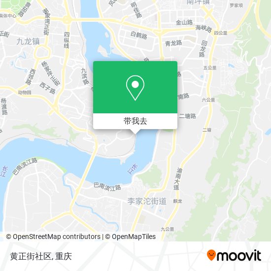 黄正街社区地图