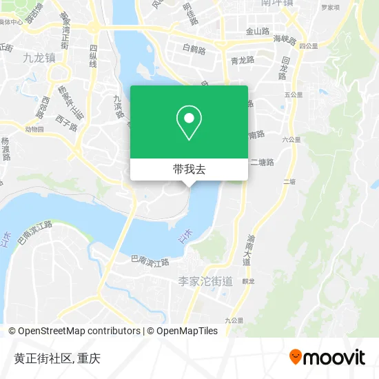 黄正街社区地图