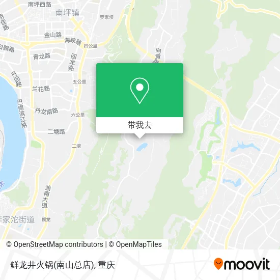 鲜龙井火锅(南山总店)地图
