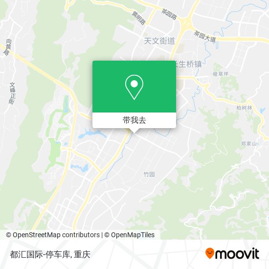 都汇国际-停车库地图