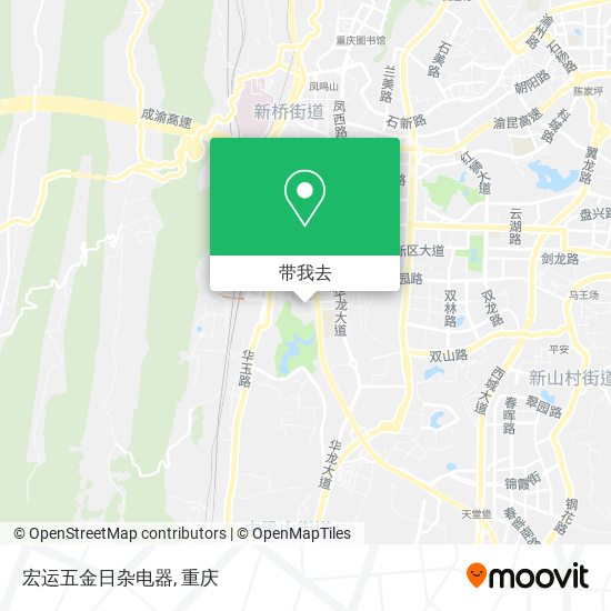 宏运五金日杂电器地图