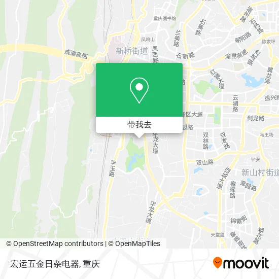 宏运五金日杂电器地图