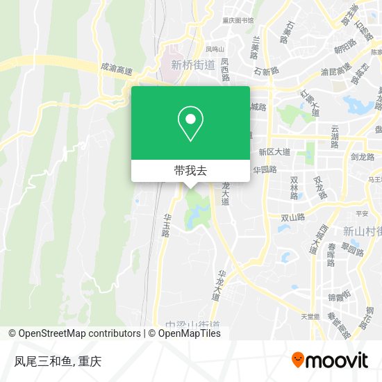 凤尾三和鱼地图