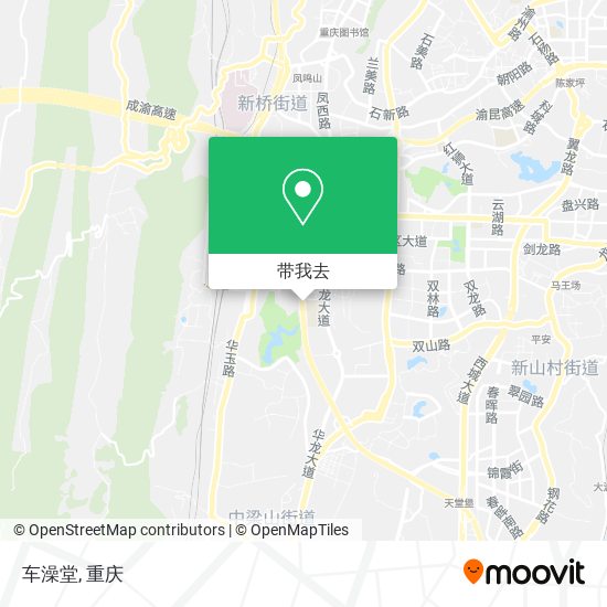 车澡堂地图