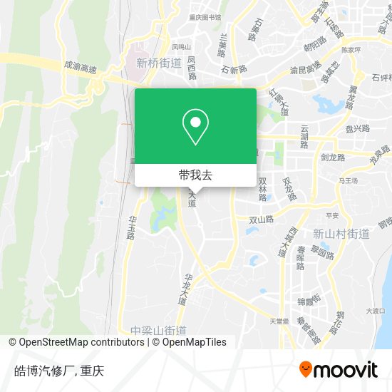 皓博汽修厂地图