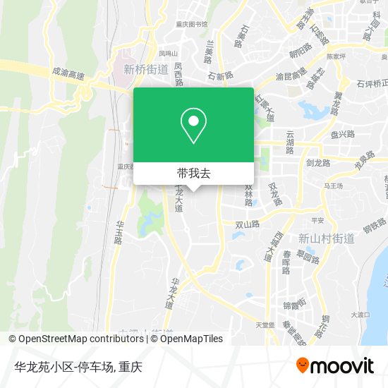 华龙苑小区-停车场地图