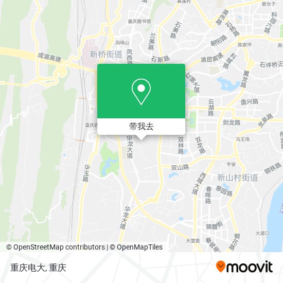 重庆电大地图