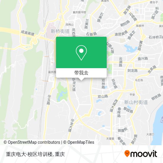 重庆电大-校区培训楼地图