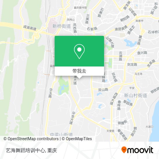 艺海舞蹈培训中心地图