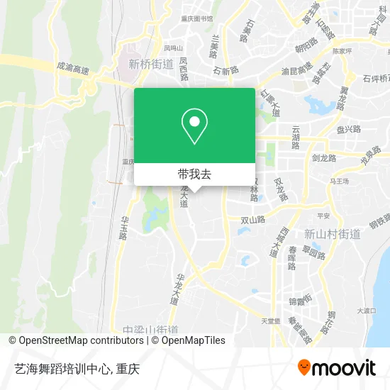 艺海舞蹈培训中心地图