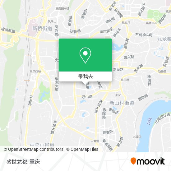 盛世龙都地图