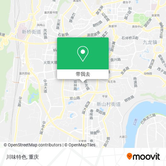 川味特色地图