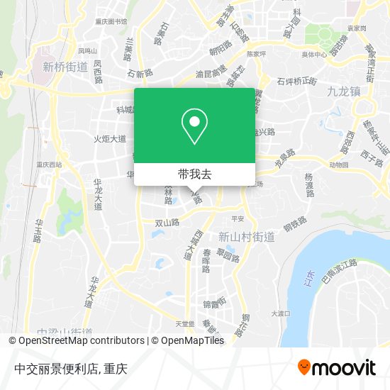 中交丽景便利店地图