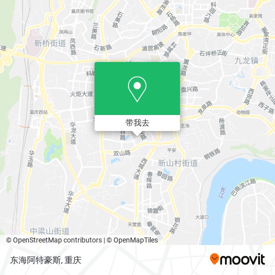 东海阿特豪斯地图