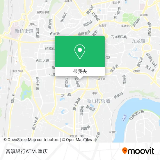 富滇银行ATM地图