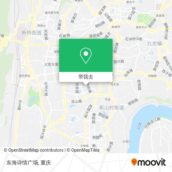 东海诗情广场地图