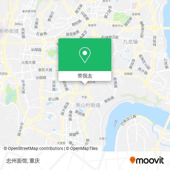 忠州面馆地图