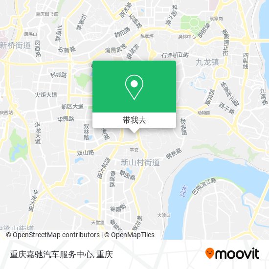 重庆嘉驰汽车服务中心地图
