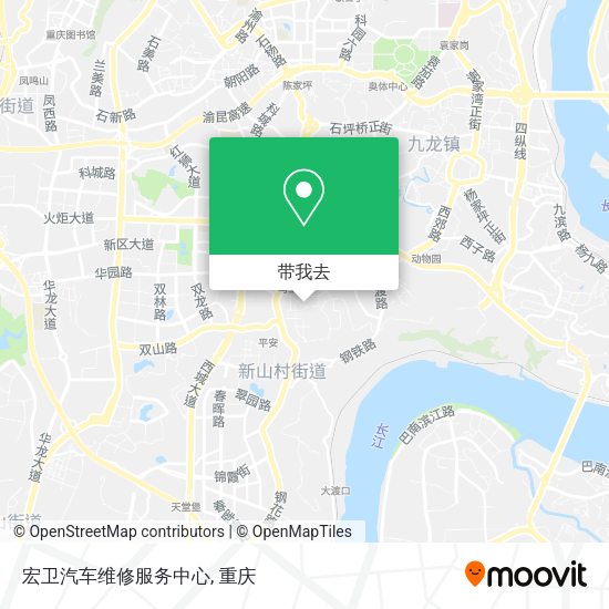 宏卫汽车维修服务中心地图