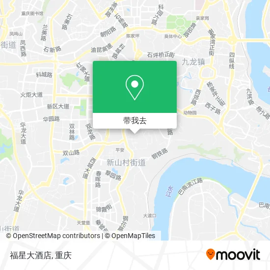福星大酒店地图