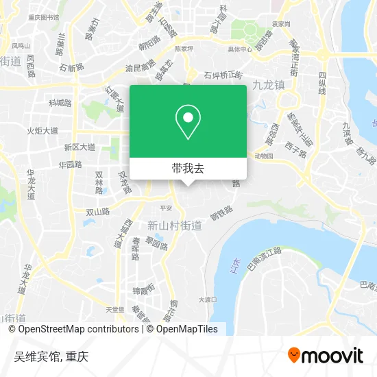 吴维宾馆地图