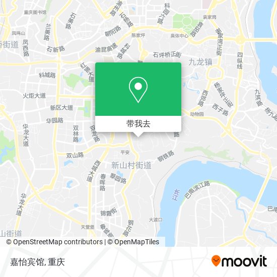 嘉怡宾馆地图