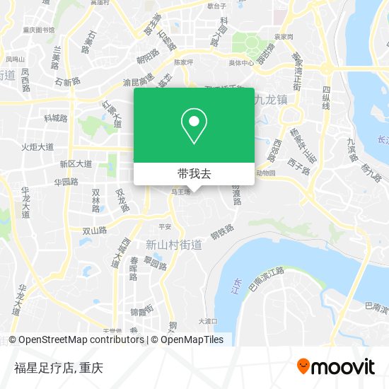 福星足疗店地图