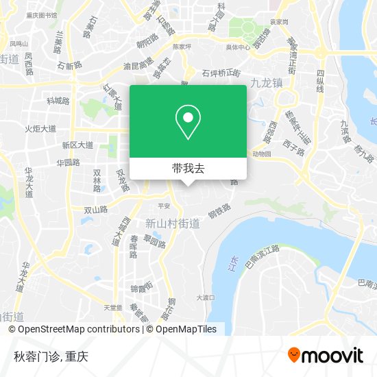 秋蓉门诊地图