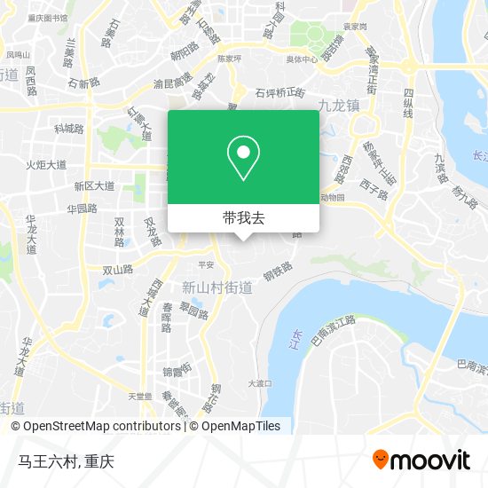 马王六村地图
