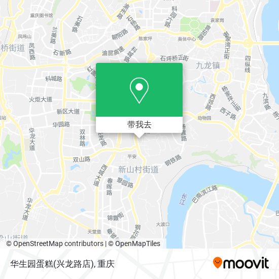 华生园蛋糕(兴龙路店)地图