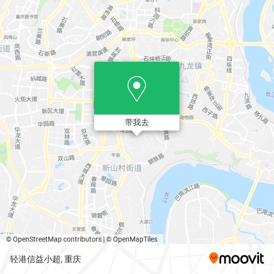 轻港信益小超地图