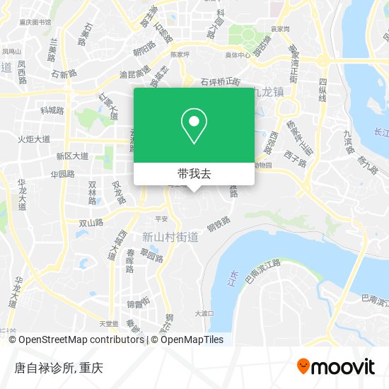 唐自禄诊所地图