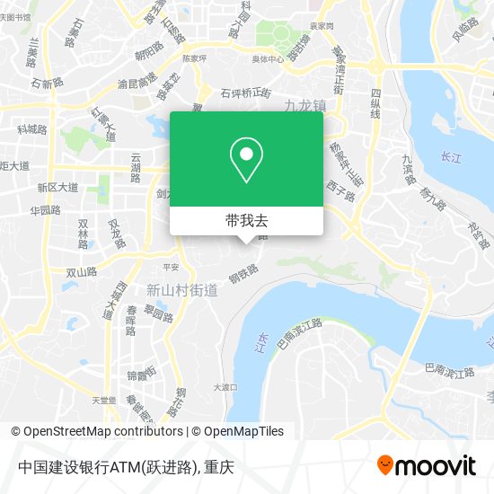 中国建设银行ATM(跃进路)地图