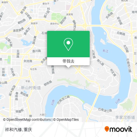 祥和汽修地图
