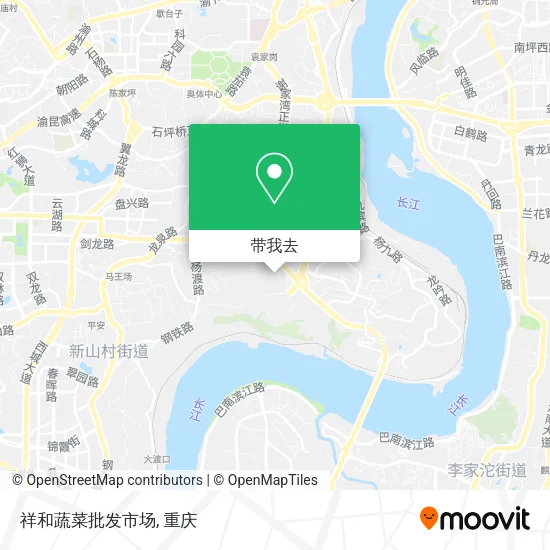 祥和蔬菜批发市场地图