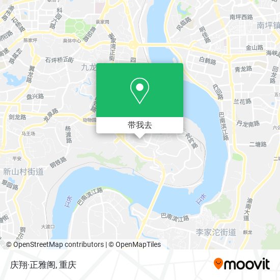 庆翔·正雅阁地图
