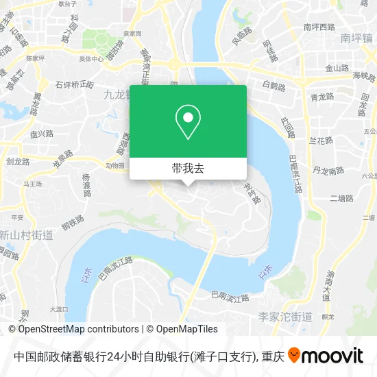 中国邮政储蓄银行24小时自助银行(滩子口支行)地图