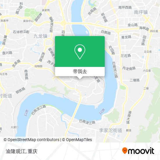 渝隆观江地图