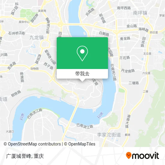 广厦城誉峰地图