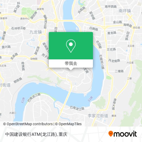 中国建设银行ATM(龙江路)地图