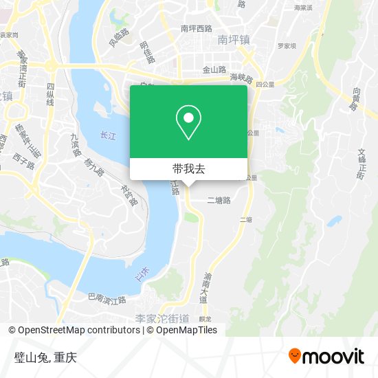 璧山兔地图