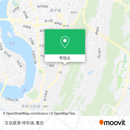 互信星座-停车场地图