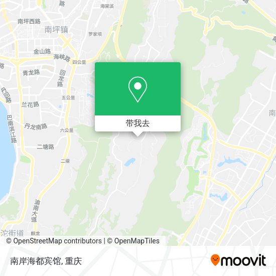 南岸海都宾馆地图