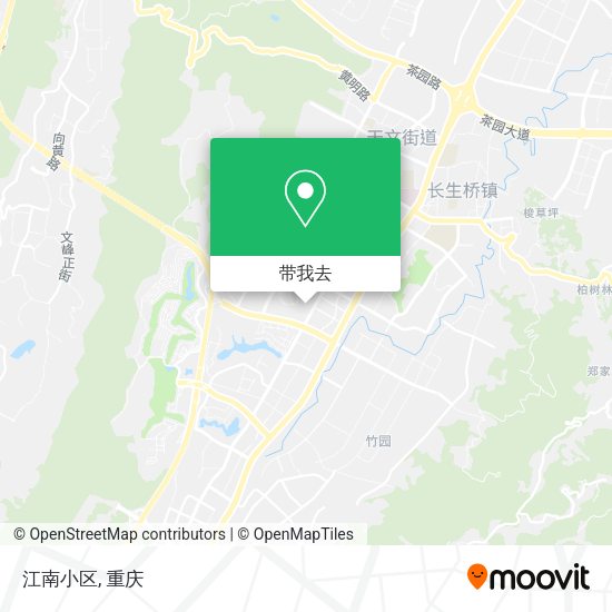 江南小区地图