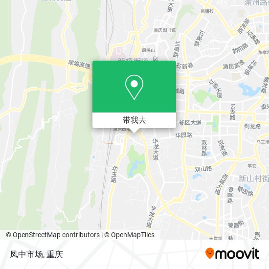 凤中市场地图