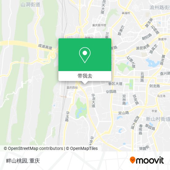 畔山桃园地图