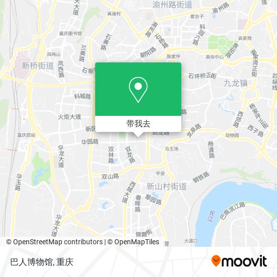 巴人博物馆地图